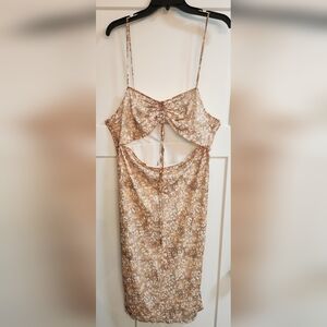 Bcbgeneration keyhole spaghetti strap dress. Size Large.  Nwt